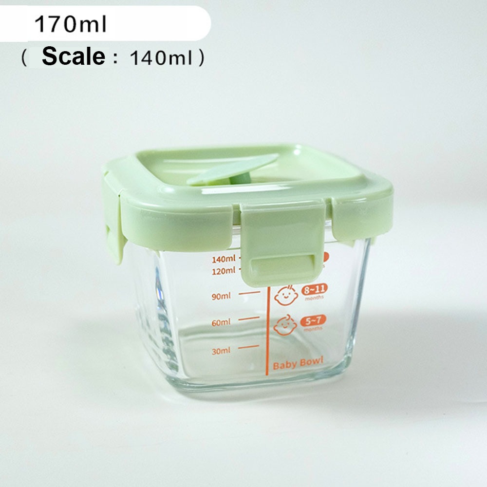 Baby Food Glass Jar - Elegante contenitore in vetro da 170