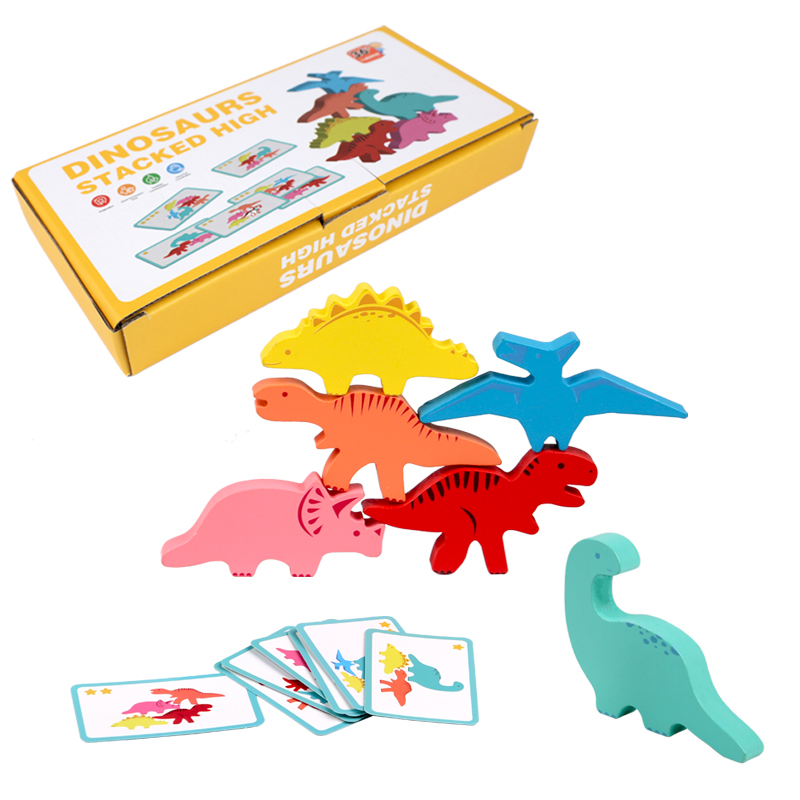 Baby Food Eat - Blocchi di equilibrio in legno Giocattoli
