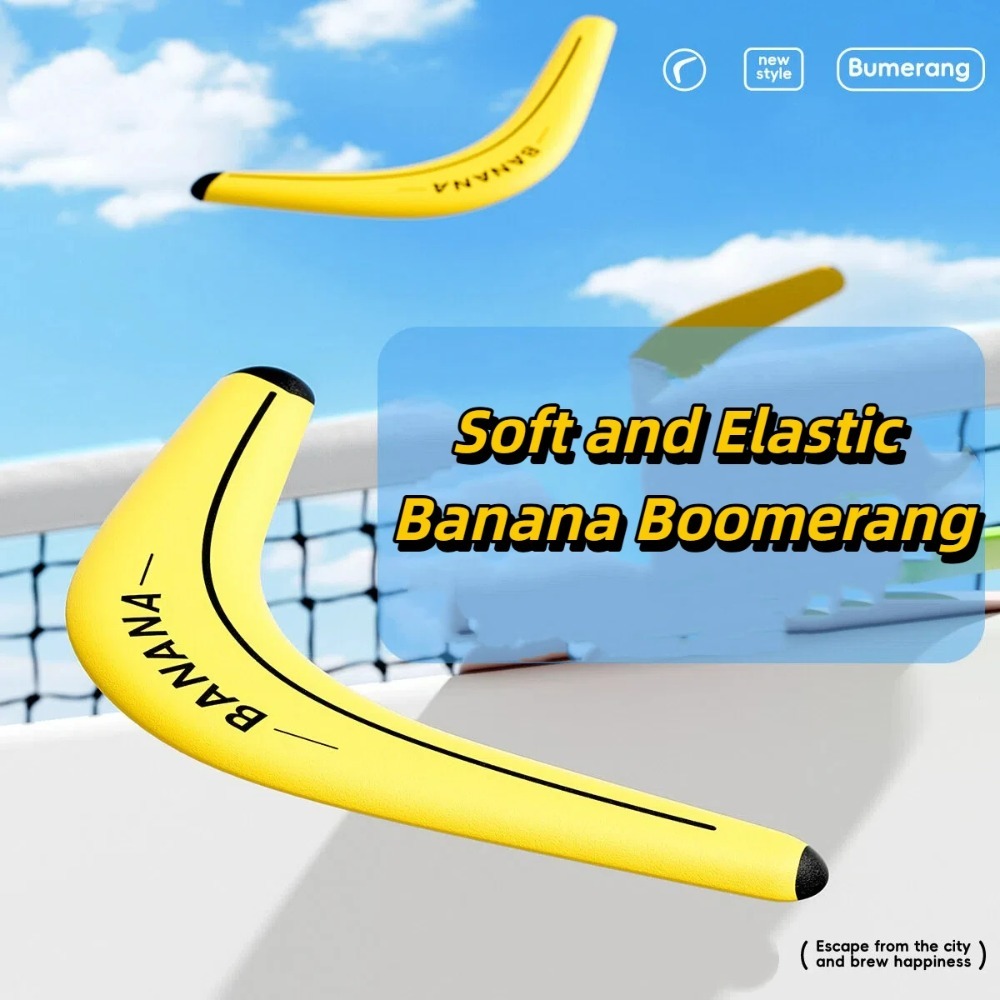 Baby Food Banana - Disco Volante Sportivo Morbido ed Elastico