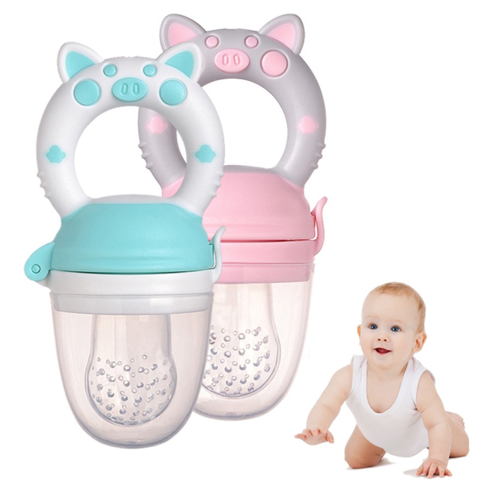 Baby Food Guide - Succhietto in silicone per alimenti freschi,