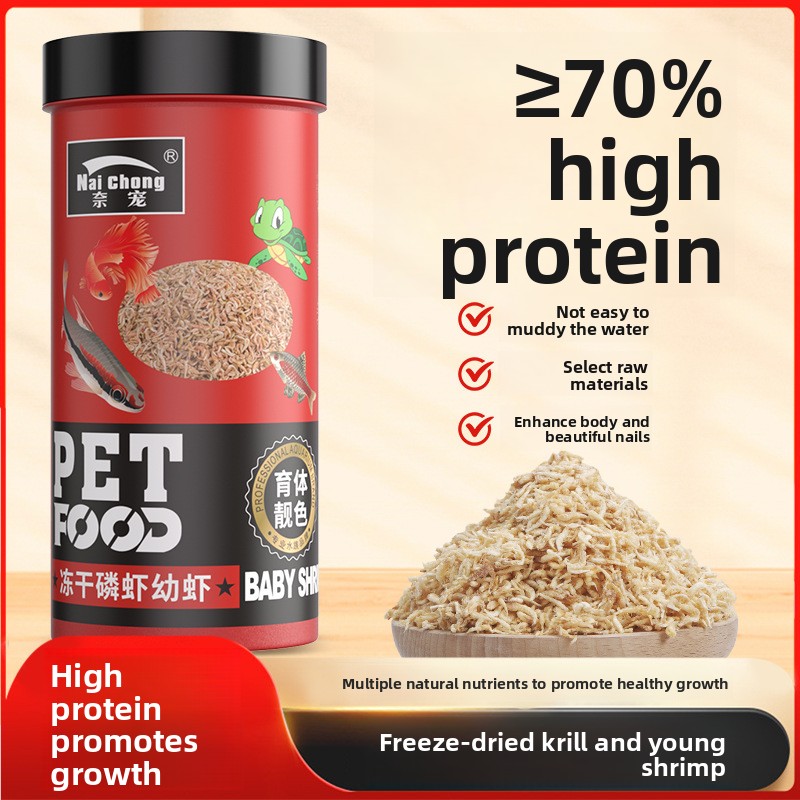 Baby Food With Protein - Naichong Krill Antartico Liofilizzato - Alimento