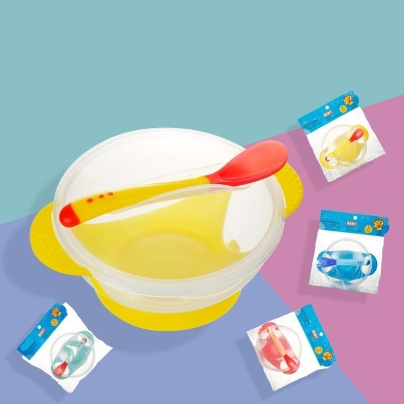 Set ciotole e cucchiai a forte - Silicone Suction Bowl recensione e prezzo