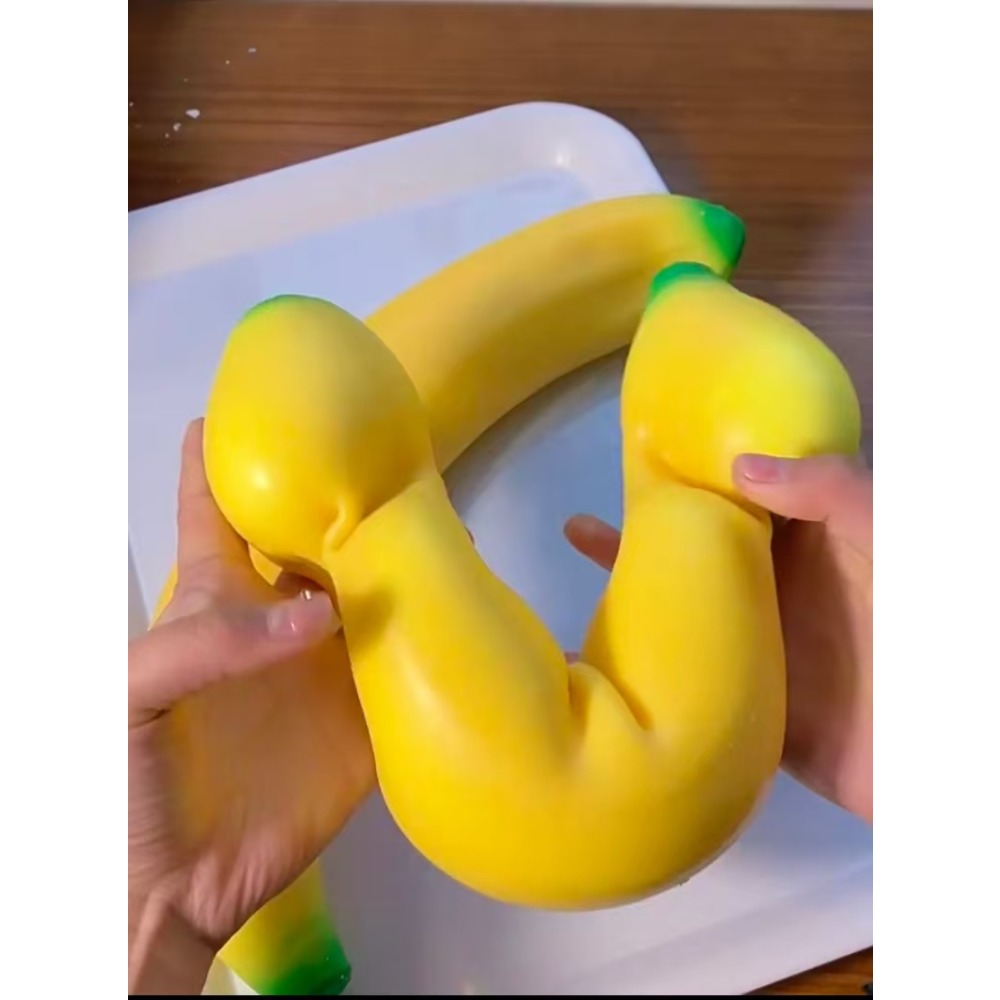 Squishy Super Jumbo a forma di - Baby Food Banana recensione e prezzo