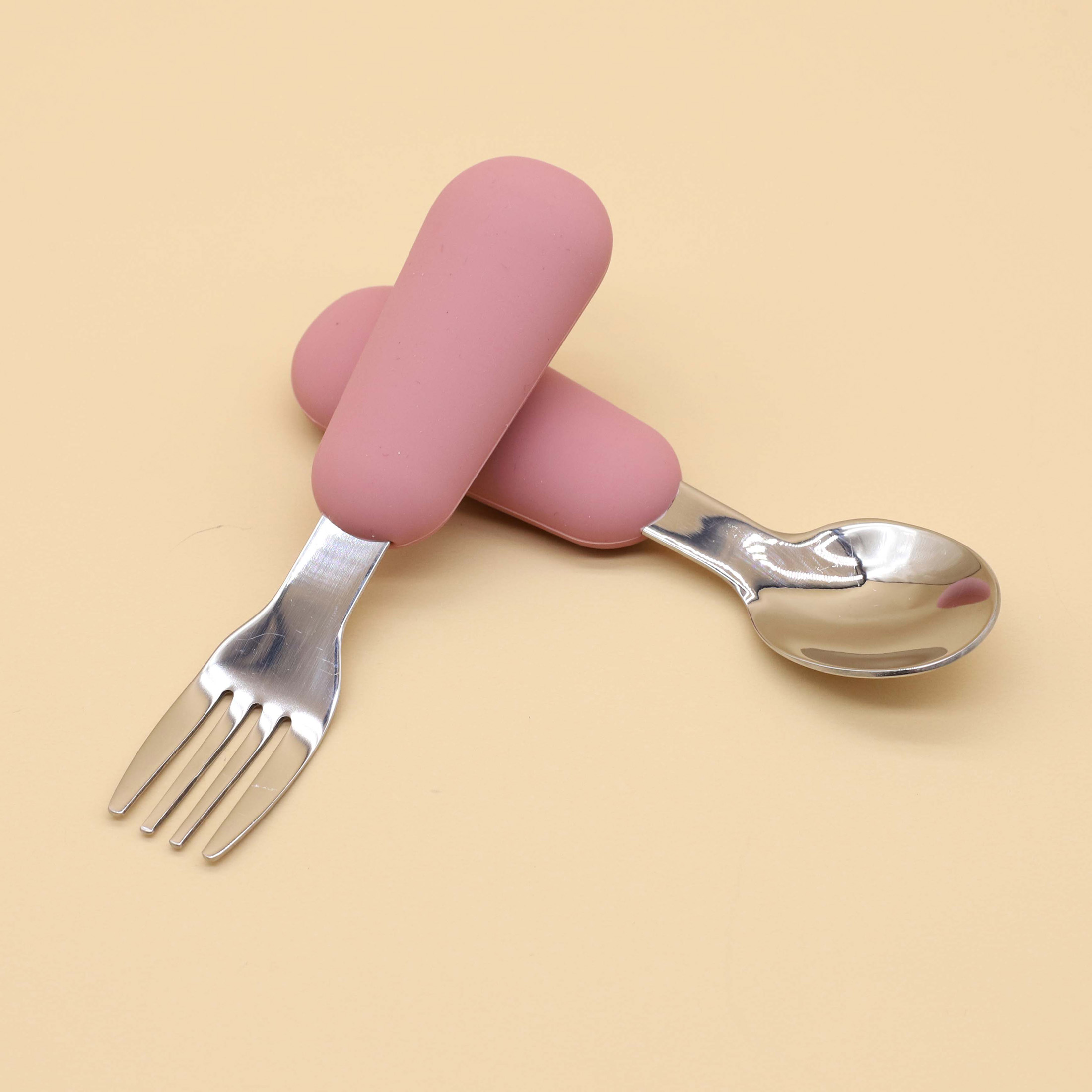 Forchetta cucchiaio in acciaio - Baby Food Guide recensione e prezzo