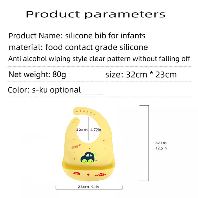 Bavaglino in silicone per l'al - Baby Food Eat recensione e prezzo