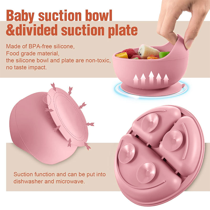 Set di stoviglie in silicone p - Baby Food Guide recensione e prezzo