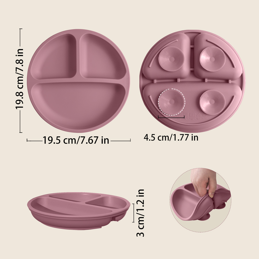 1PCS Del Bambino Ventosa Piatt - Baby Food Grater recensione e prezzo