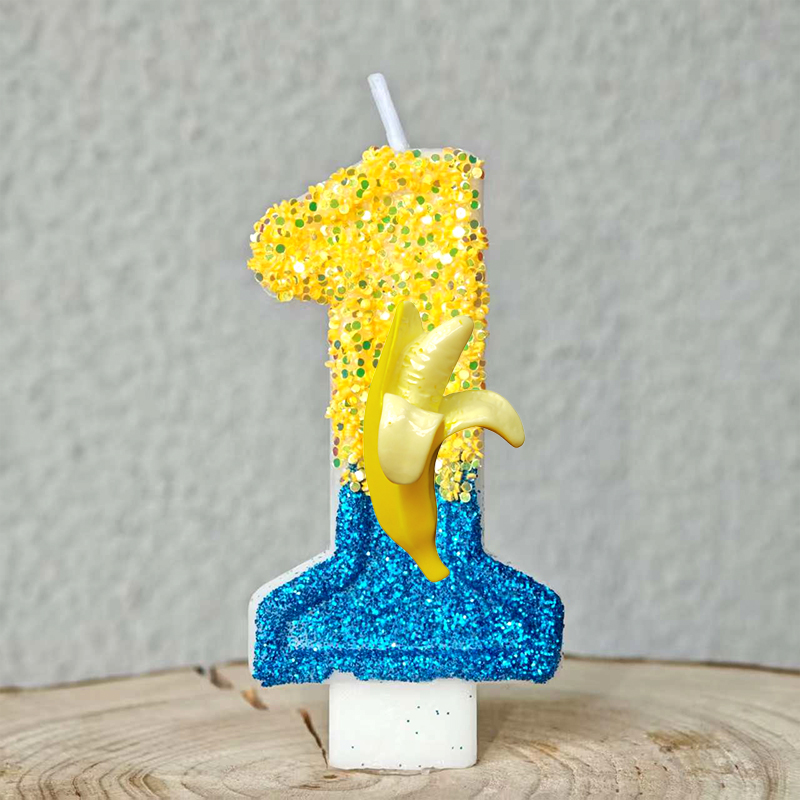 Candela gialla Banana Man Nume - Baby Food Banana recensione e prezzo