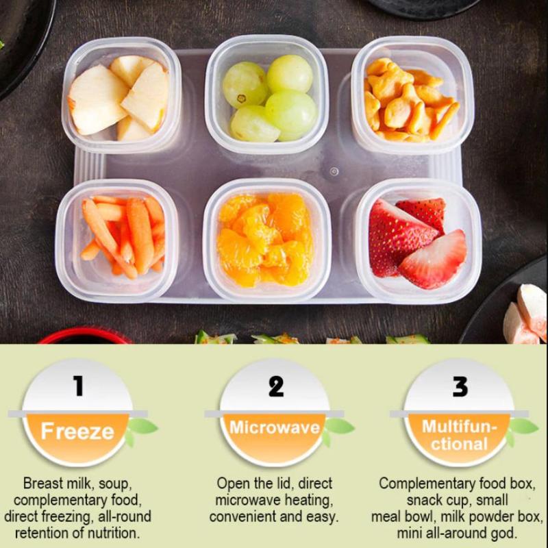 4/6 pezzi Contenitore per la c - Freezer Tray Baby recensione e prezzo