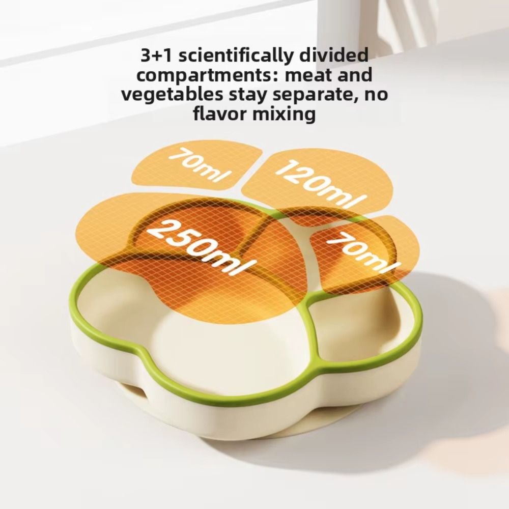 Piatto Diviso per Bambini con  - Silicone Suction Bowl recensione e prezzo