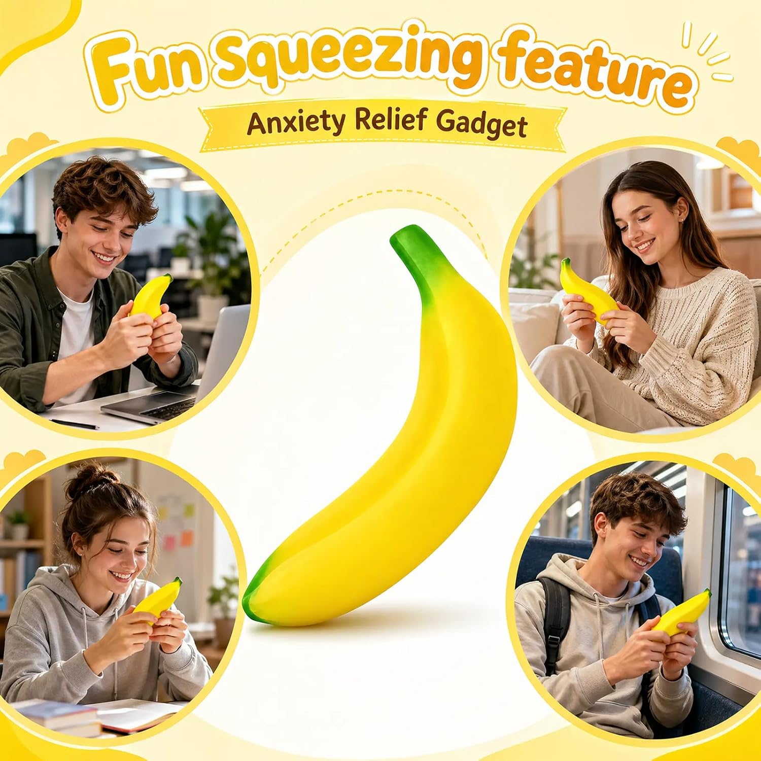 1-4 Pezzi Divertente Banana Si - Baby Food Banana recensione e prezzo
