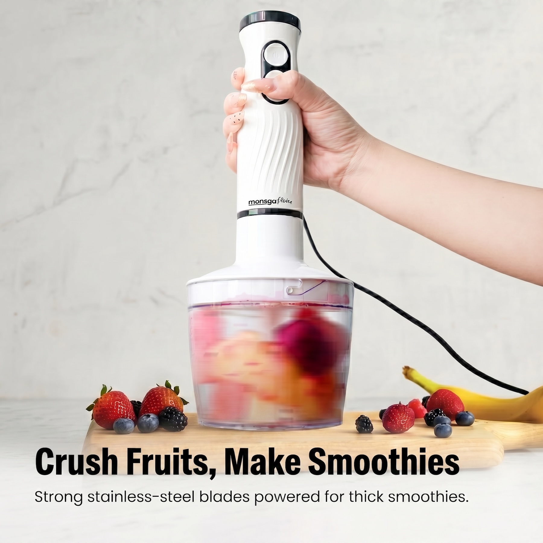 MONSGA Frullatore a Immersione - Baby Food Zubereiter recensione e prezzo