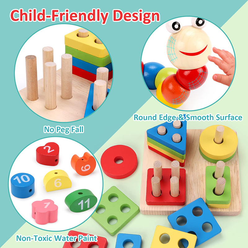 5-6 pz/set Montessori Giocatto - Baby Food Eat recensione e prezzo