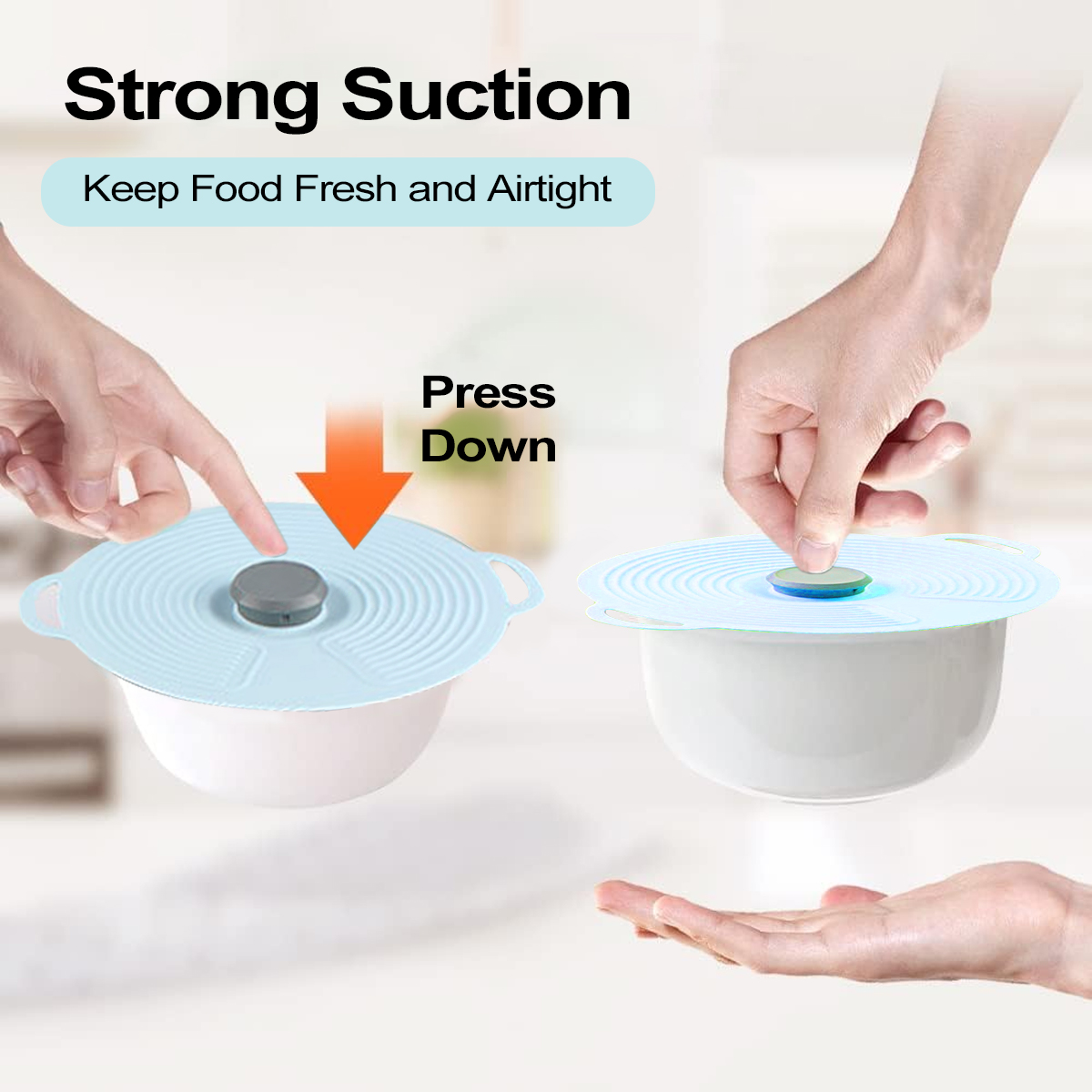 Leeseph Coperchi in silicone p - Silicone Suction Bowl recensione e prezzo