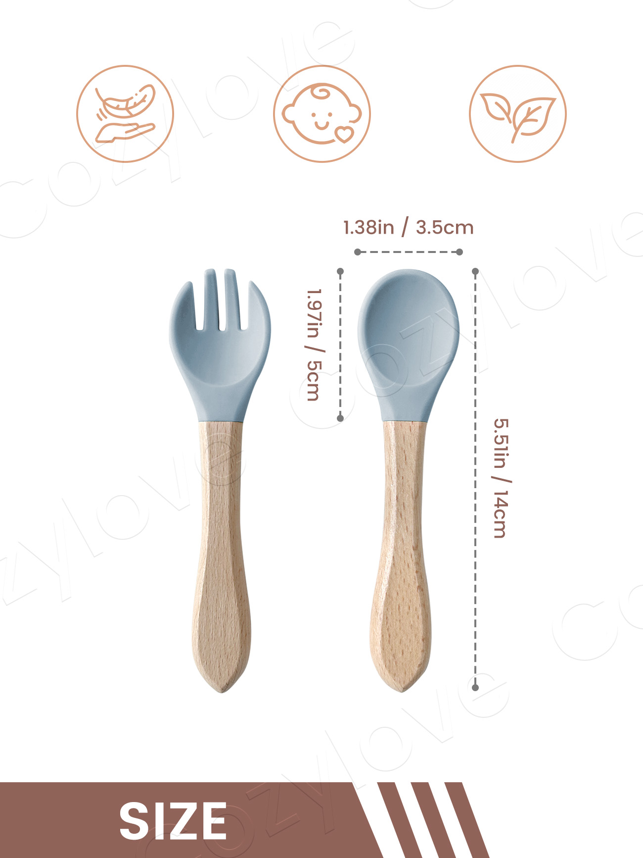 Set di forchetta e cucchiaio i - Baby Food Guide recensione e prezzo
