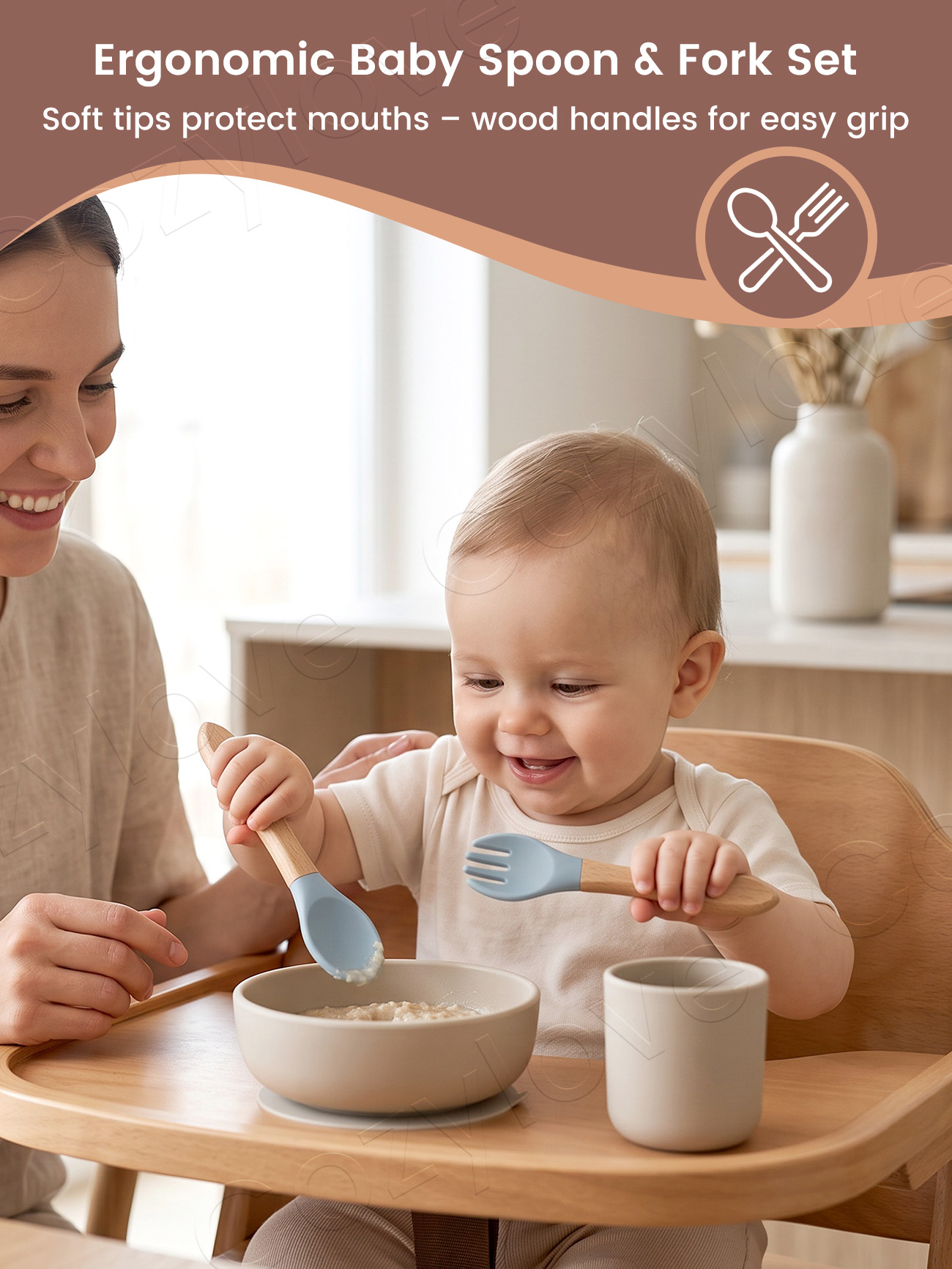 Set di forchetta e cucchiaio i - Baby Food Guide recensione e prezzo
