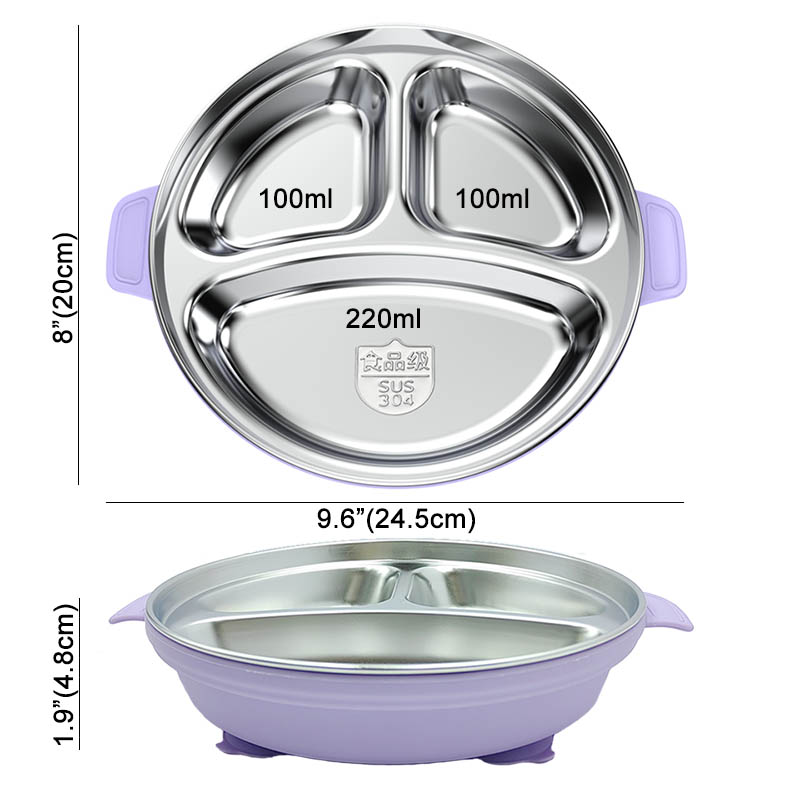 Piatto per l'alimentazione del - Silicone Suction Bowl recensione e prezzo