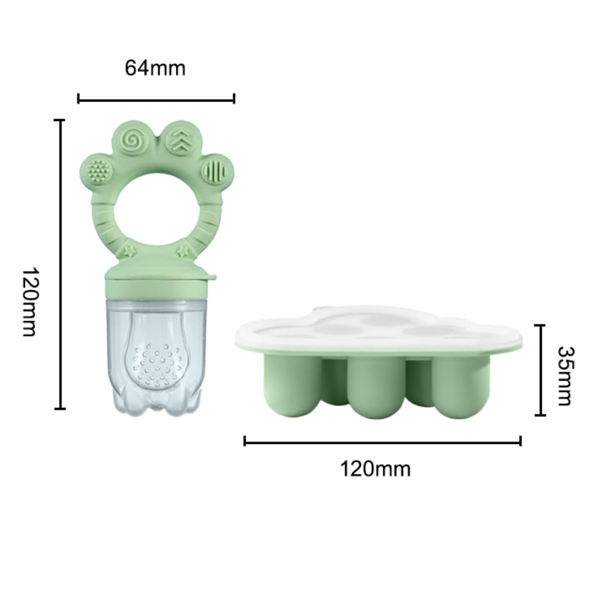 Set Alimentatore per Frutta pe - Freezer Tray Baby recensione e prezzo