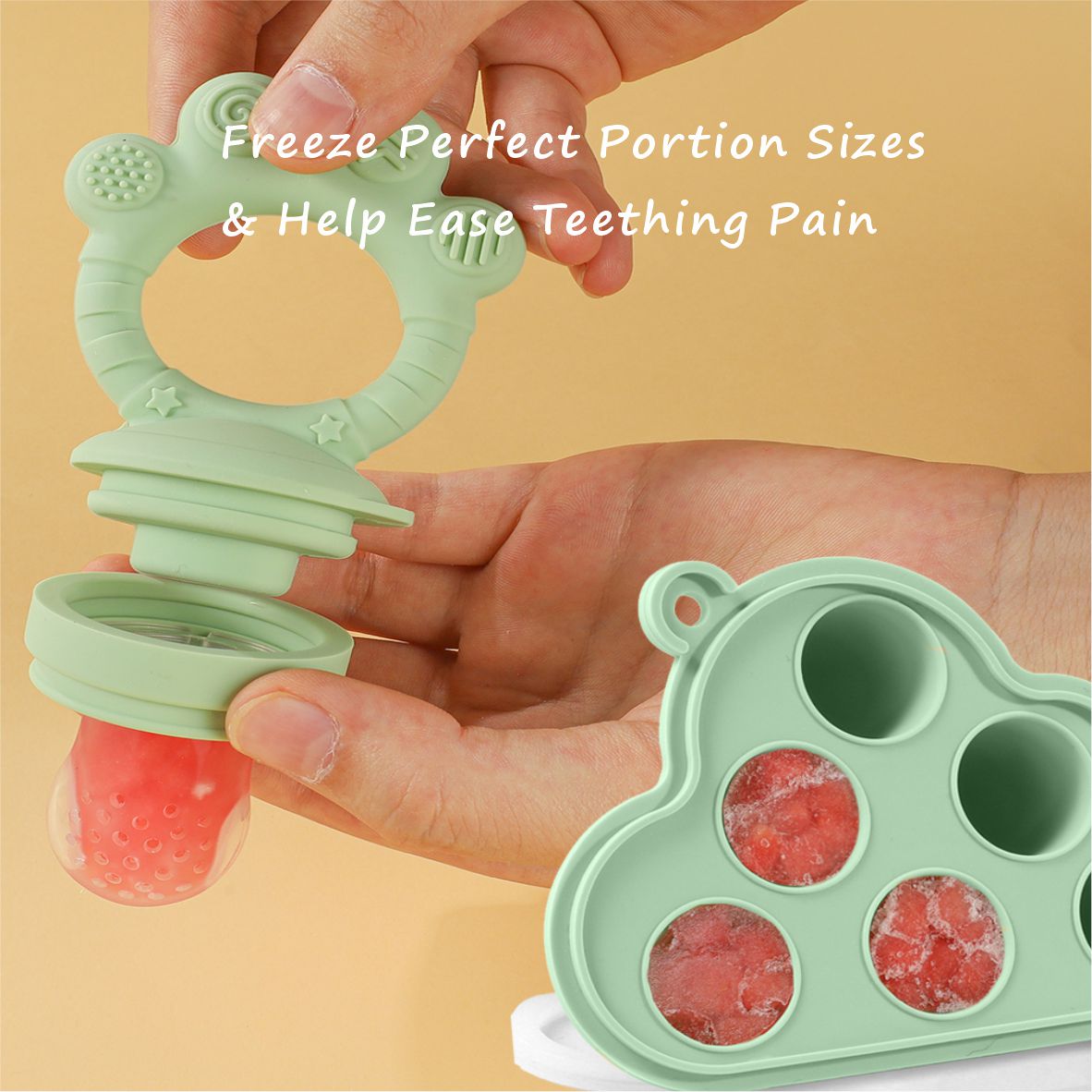 Set Alimentatore per Frutta pe - Freezer Tray Baby recensione e prezzo